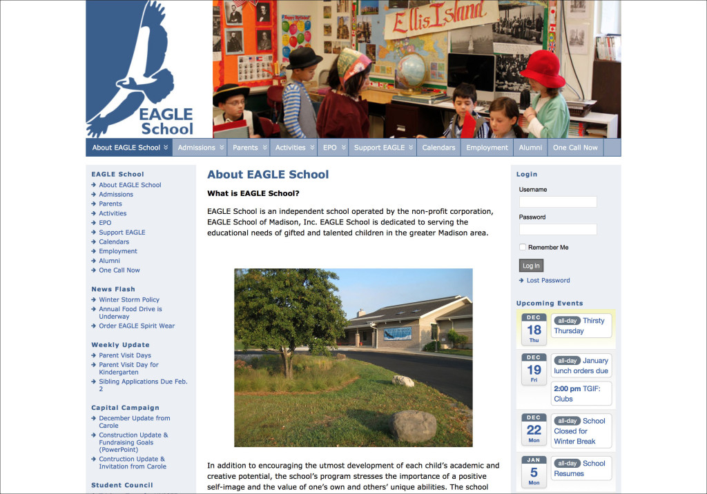 Eagle School Web Site