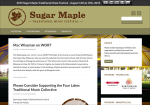 Sugar Maple Festival Web Site